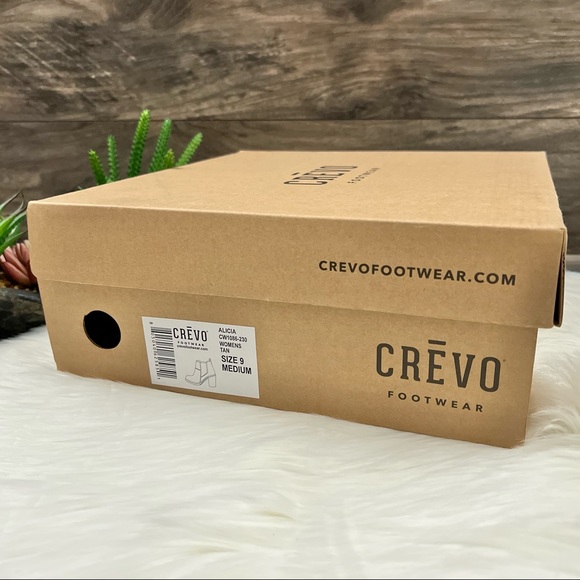 NIB Crevo Alicia Suede Lug Sole Chelsea Boot Bootie Tan 9M - Picture 12 of 13